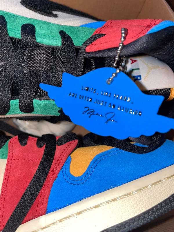 Nike Air Jordan 1 Retro Mid SE Fearless Blue the Great mens