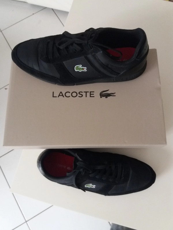 Chaussures noires Lacoste pointure 43 Vinted