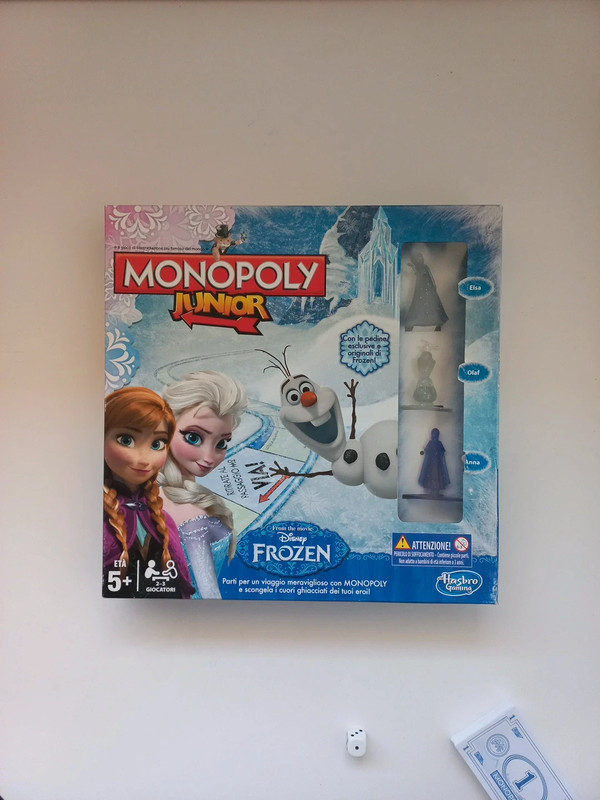 Monopoly junior frozen