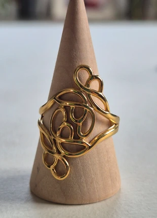 Bague acier inoxydable ajustable, marque: Boutique Bohéme, état: Très bon état, taille: Ajustable, 10,00 €, 11,20 € Protection acheteurs (Pro) incluse