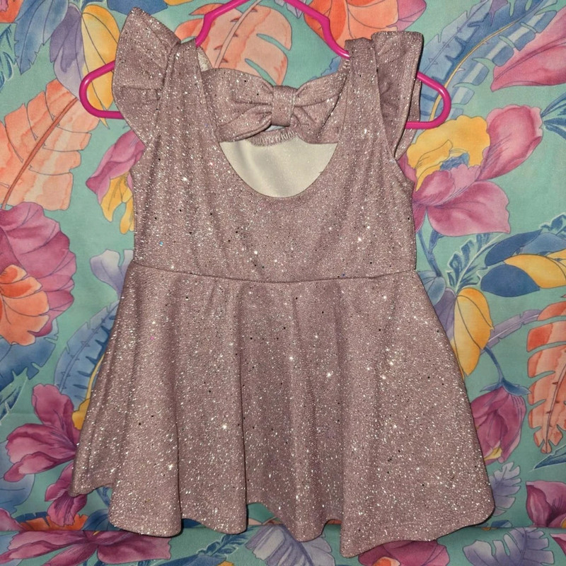 Adorable Sparkle Bow Dress 4