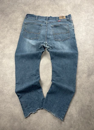 Jean Slim straight bleu Wrangler W36 L28 homme Flex style délavé - PAN1768, brand: Levi's, condition: Good, size: W36, €8.00, €9.10 includes Buyer Protection Pro