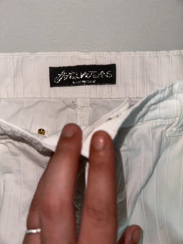 Magnifique pantalon droit blanc Aqua Jeans Neuf T40 - photo numéro 7