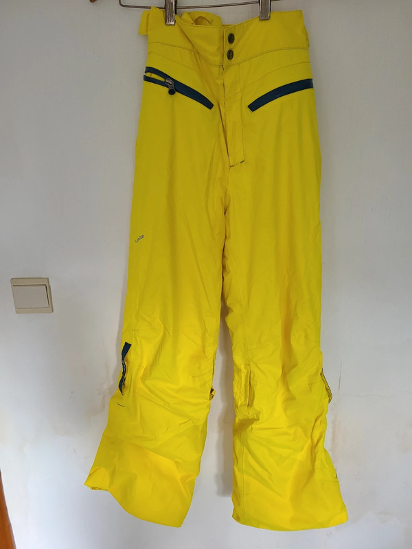 Pantalon de ski jaune Vinted