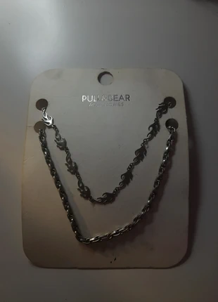 Pull & Bear silver necklaces, marca: Pull & Bear, estado: Novo com etiquetas, €4.00, €4.90 inclui Proteção do Comprador