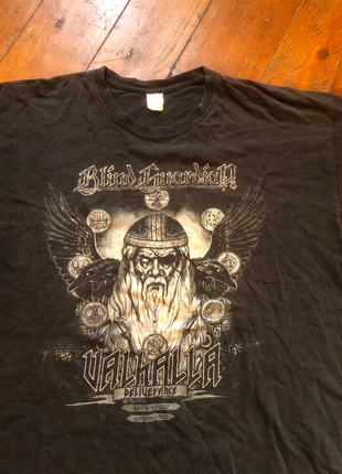 Vintage Blind Guardian Valhalla Tee - XL, merk: Gildan, staat: Goed, maat: XL, € 8,00, € 9,10 inclusief Kopersbescherming
