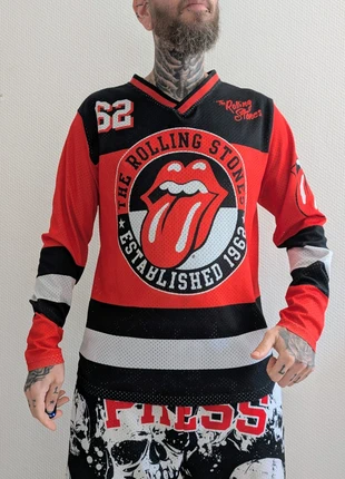 Maillot de hockey sur glace the rolling stones, brand: The Rolling Stones, condition: Very good, size: M, €125.00, €131.95 includes Buyer Protection Pro