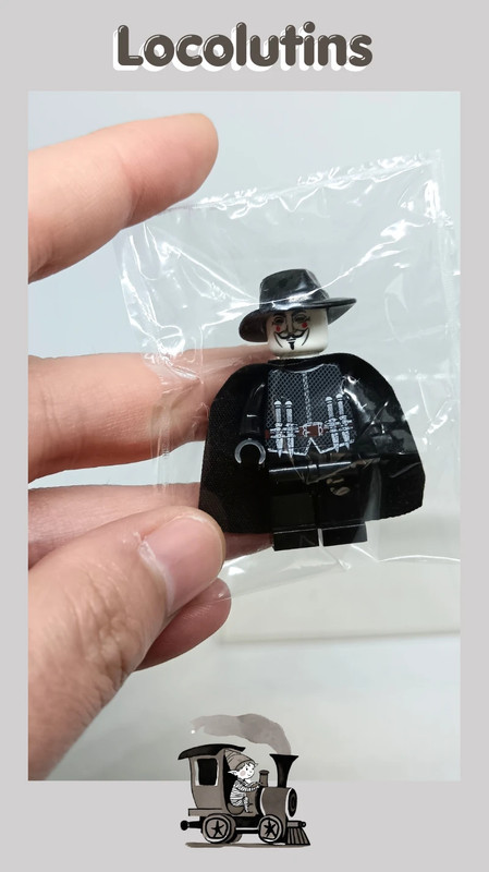 🚂 Figurine V pour Vendetta 4