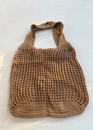 Sac fourre tout crochet camel polyester jamais porté, marque: Boutique indépendante, état: Neuf sans étiquette, 8,00 €, 9,10 € Protection acheteurs incluse