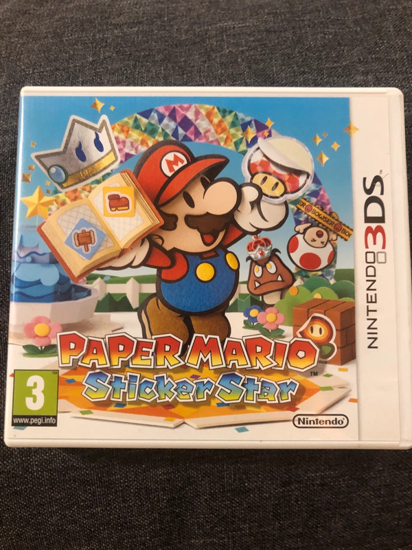 Jeu 3DS : Paper Mario Sticker Star 1