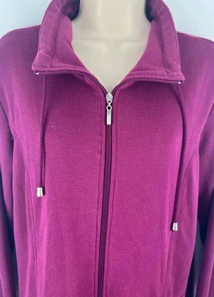 Damart Full Zip Fleece Jacket – Plum Purple – UKSize  18/20 (L), brand: Damart, condition: Very good, size: XL / 14, £11.00, £12.25 includes Buyer Protection
