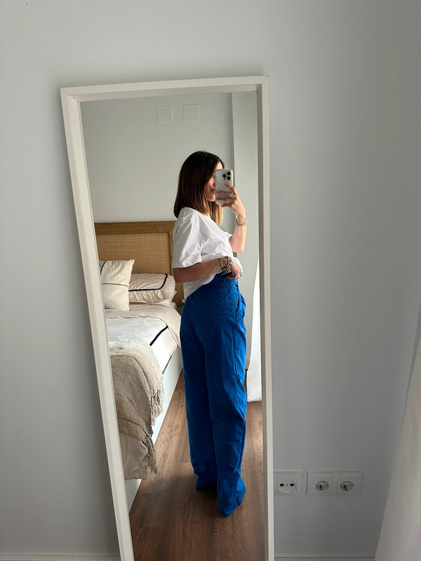 Pantalon asimetrico zara hotsell