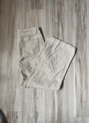 Jean type mom - Taille XL -Beige, état: Très bon état, taille: XL / 42 / 14, 4,00 €, 4,90 € Protection acheteurs incluse