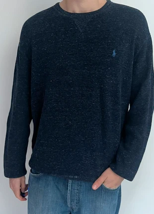 Sweat Ralph Lauren bleu logo brodé taille/XXL | Crewneck Ralph, marque: Ralph Lauren, état: Très bon état, taille: XXL, 52,00 €, 55,30 € Protection acheteurs incluse