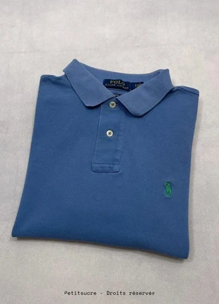 Polo récent Polo Ralph Lauren Homme Bleu 100% coton Slim - Taille S /1010R, marca: Ralph Lauren, estado: Bueno, tamaño: S, 21,00 €, 22,75 € Protección al comprador Pro incluida