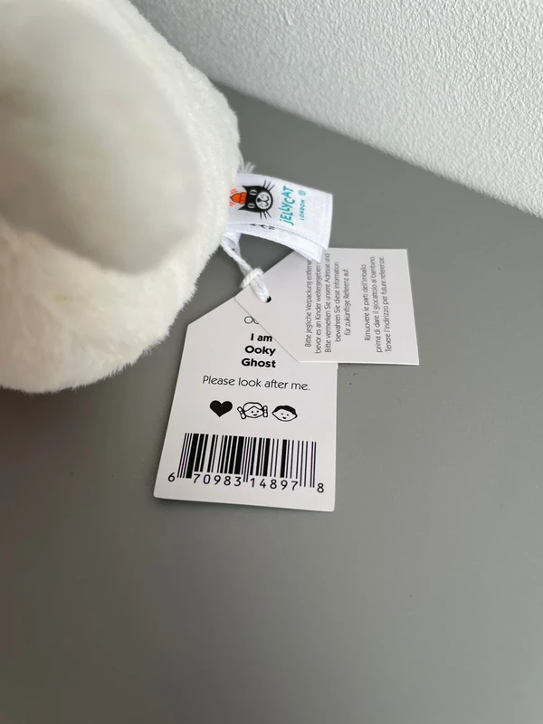 Ooky ghost jellycat - photo numéro 2
