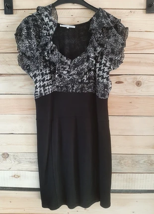 Robe noire, marque: Patrice Breal, état: Satisfaisant, taille: XXL / 44 / 16, 7,00 €, 8,05 € Protection acheteurs incluse