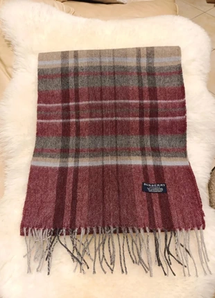 Écharpe scarf Burberry vintage châle quadrillé 100% laine, brand: Burberry, condition: Very good, €50.00, €53.20 includes Buyer Protection