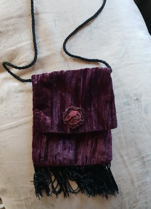 Petite pochette rétro velours bordeaux , brand: Bordeaux, condition: Very good, €5.00, €5.95 includes Buyer Protection