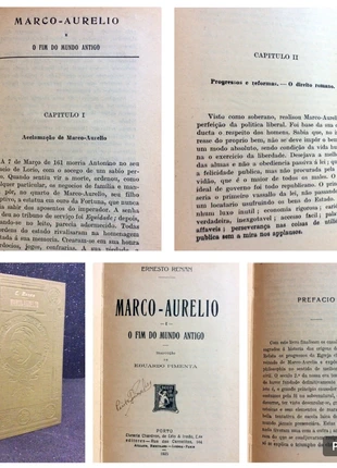 Ernesto Renan. Marco - Aurélio e o fim do mundo antigo. Escasso. Exemplar n.º 6, estado: Bom, €14.50, €15.93 inclui Proteção do Comprador