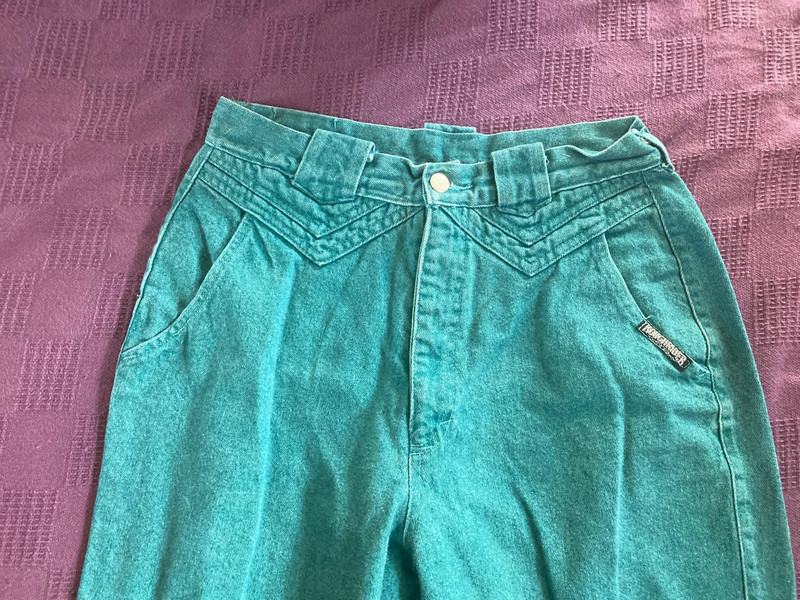 Roughrider by Circle T Western Teal High Rise Jeans 3