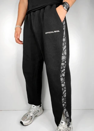 Jogging oversize noir mandala Boohoo T.L, marque: Boohoo, état: Très bon état, taille: L, 12,00 €, 13,30 € Protection acheteurs (Pro) incluse