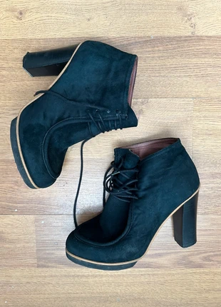 Bottines lacets à talon effet daim, marca: Creeks, estado: Muy bueno, tamaño: 37, 12,40 €, 13,72 € Protección al comprador incluida