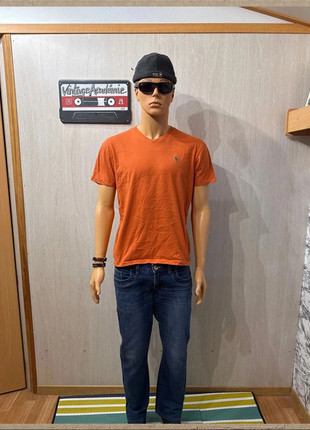 Tee-shirt Ralph Lauren orange Taille M #66, marque: Ralph Lauren, état: Bon état, taille: M, 18,00 €, 19,60 € Protection acheteurs (Pro) incluse