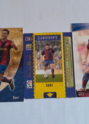 Cromos Xavi Hernández, marca: Mundicromo, estado: Muito bom, €4.00, €4.90 inclui Proteção do Comprador