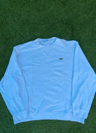 Pull crewneck Lacoste Vintage 90’s 2000’s blanc, marque: Lacoste, état: Très bon état, taille: L, 34,00 €, 36,40 € Protection acheteurs incluse