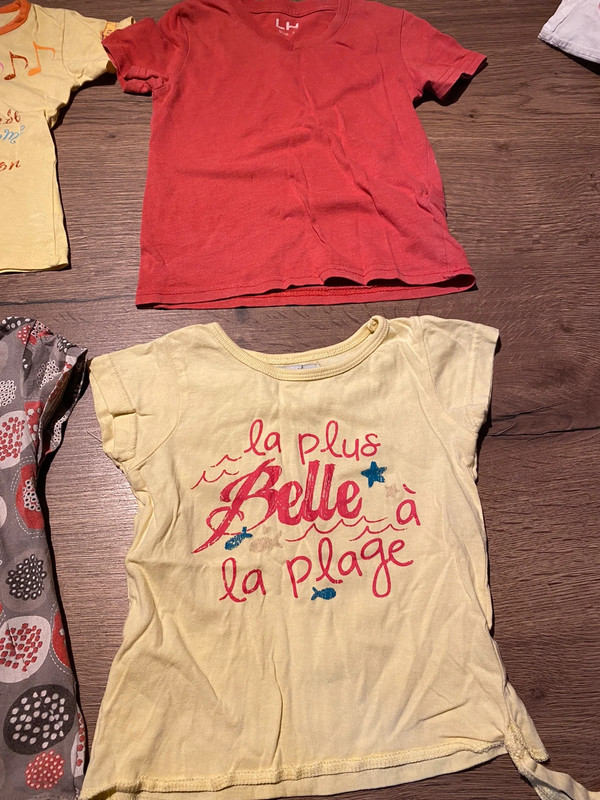 Lot de 4 T-shirt 2