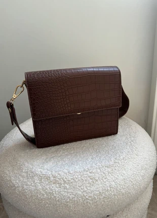 Sac cuir marron, état: Neuf sans étiquette, 8,00 €, 9,10 € Protection acheteurs incluse