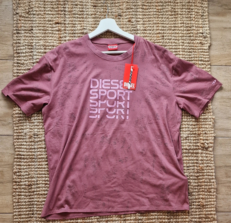 Diesel Sport T-shirt Gr.L Neu Damen 4