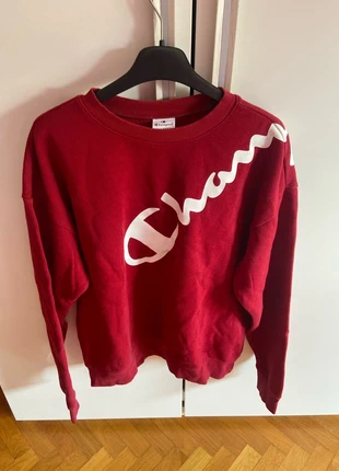 taglia M felpa felpata champion rossa mattone con scritta bianca, marke: Champion, zustand: Neu, größe: M / 38 / 10, 6,00 €, 7,00 € inklusive Vinted-Käuferschutz