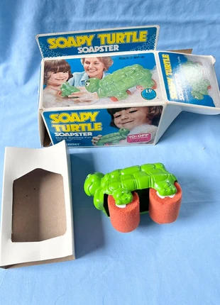Jeu de bain vintage soapy turtle, marque: Kenner, état: Très bon état, taille: 4 ans / 104 cm, 20,00 €, 21,70 € Protection acheteurs incluse