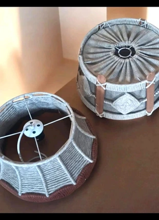 Lot 2 suspensions vintage style scandinave / bohème, marque: Vintage Boutique, état: Bon état, 23,00 €, 24,85 € Protection acheteurs incluse