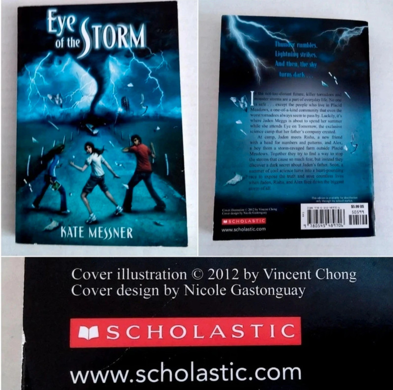 Eye Of The Storm By Kate Messner paperback (New) 4