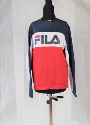 Felpa on sale fila rossa