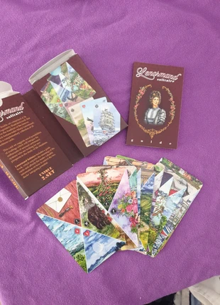 Lenormand Solitaire - Deluxe Cards Ukraine 2018, marque: Unique, état: Neuf sans étiquette, 65,00 €, 68,95 € Protection acheteurs incluse