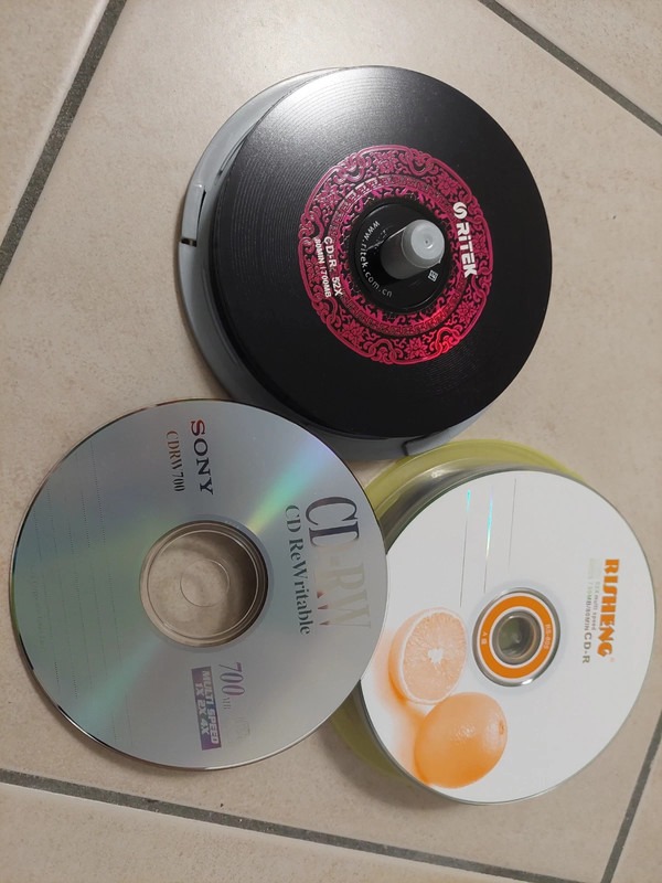 DVD et CD à graver