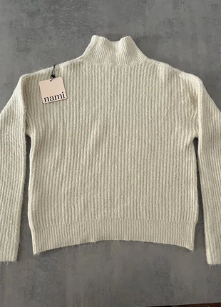 White turtleneck jumper, brand: Nami, condizioni: Nuovo con cartellino, taglia: Taglia unica, €5.00, €5.95 include la Protezione acquisti
