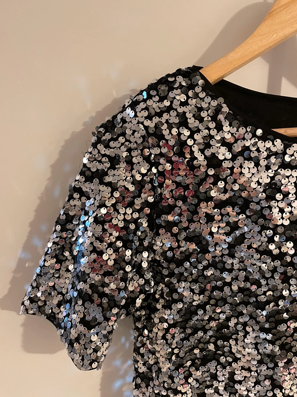 Top H M paillettes Vinted