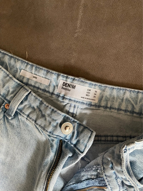 Jeans mom fit Bershka Vinted