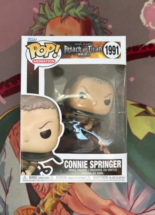 Funko Pop Connie Springer 1991 Attack on Titan, merk: Attack On Titan, staat: Nieuw zonder prijskaartje, maat: Prematuur, tot 44 cm, € 14,50, € 15,93 inclusief Kopersbescherming