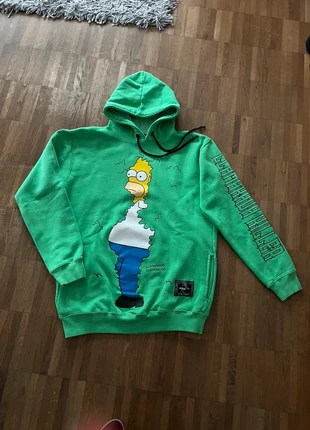 Hoodie Gr. L (eher wie M), Motiv Homer, marque: Llamarada Clothing, état: Très bon état, taille: M, 15,00 €, 16,45 € Protection acheteurs incluse