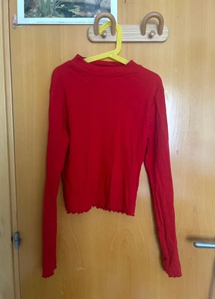 lettuce hem red top, marca: Kiabi, estado: Muy bueno, tamaño: S / 36 / 8, 1,00 €, 1,05 € Protección al comprador incluida