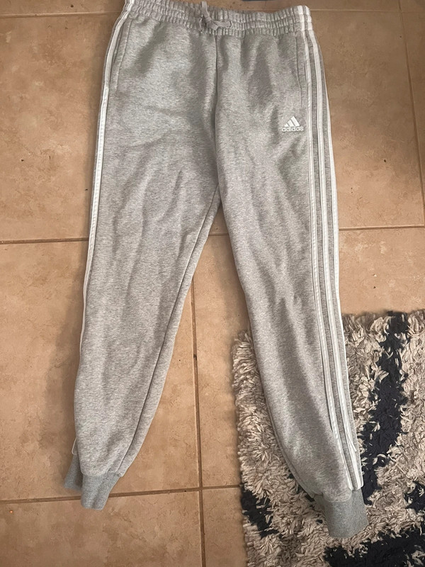 Adidas grey sweatpants 1