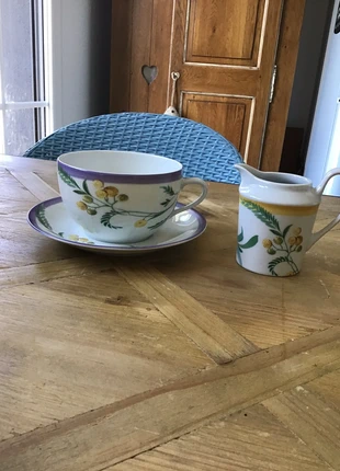Ensemble thé ou café porcelaine de Limoges Neuf, marca: Philippe Deshoulieres, estado: Nuevo sin etiquetas, 15,00 €, 16,45 € Protección al comprador incluida