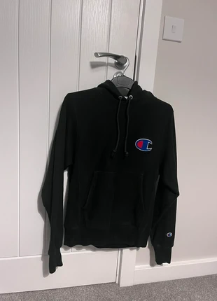 Champion Reverse Weave Black Hoodie (XS), brand: Champion reverse weave, condition: Very good, size: XS, £1.00, £1.75 includes Buyer Protection