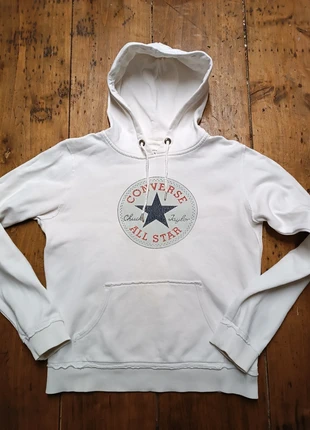 Sweat à capuche converse, merk: Converse, staat: Heel goed, maat: S / 36 / 8, € 9,00, € 10,15 inclusief Kopersbescherming